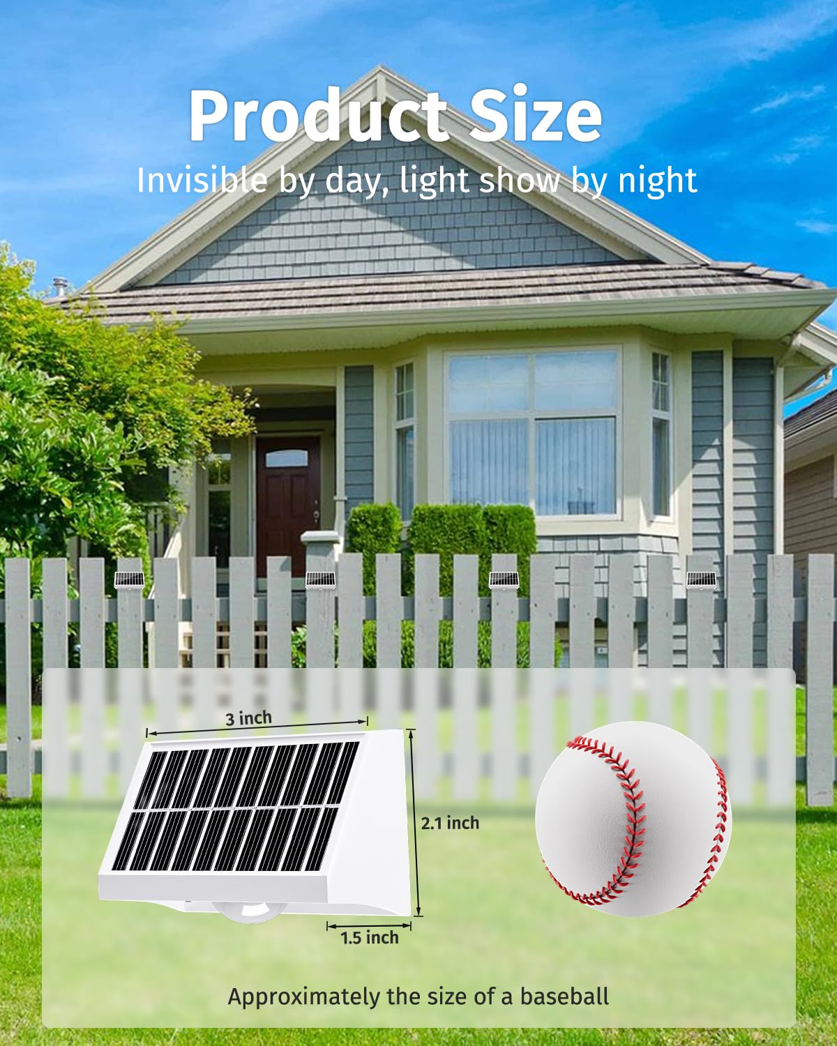 SenLuKit dusk-to-dawn lights auto illuminate at sunset and off at sunrise.