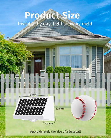 SenLuKit dusk-to-dawn lights auto illuminate at sunset and off at sunrise.