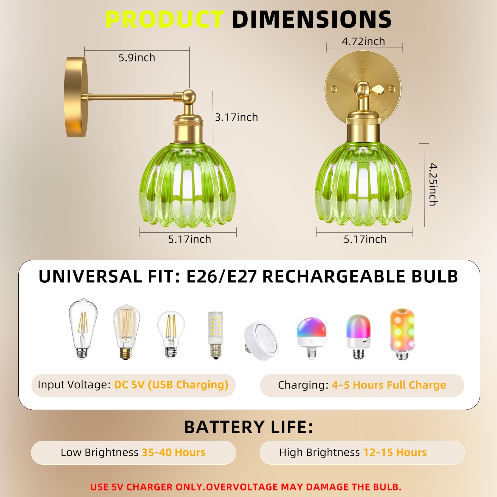 Senluyi brushed gold finish design adds vintage charm