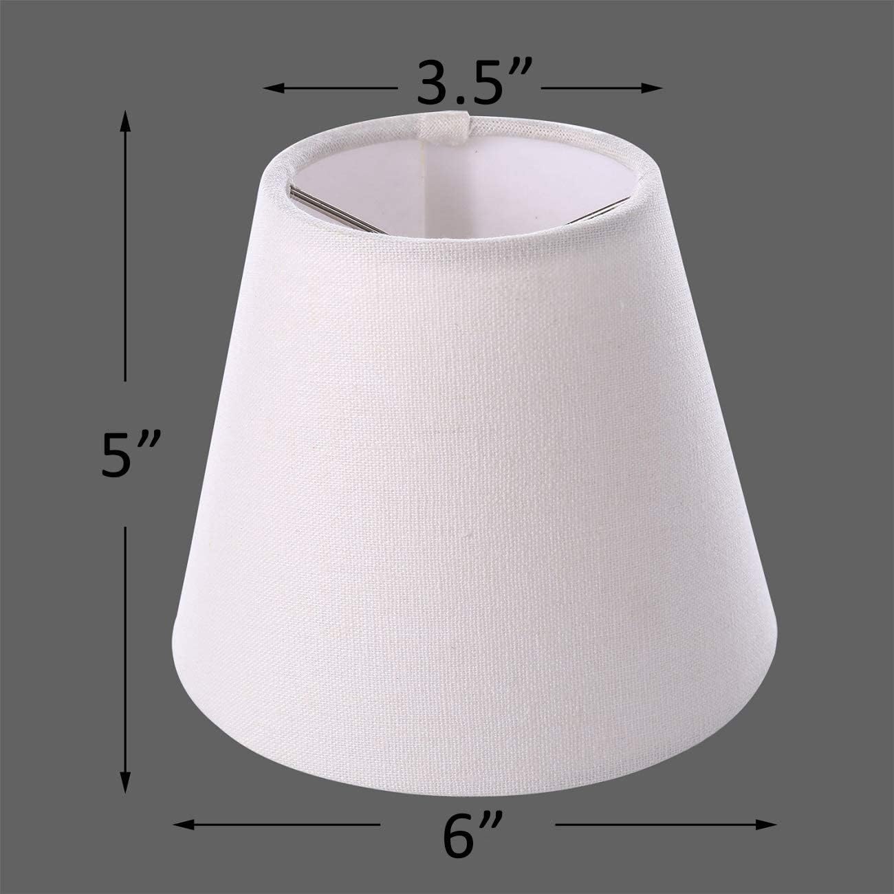 Senmao Home Decor shade fits wall sconces for uniform bedroom or living room lighting.