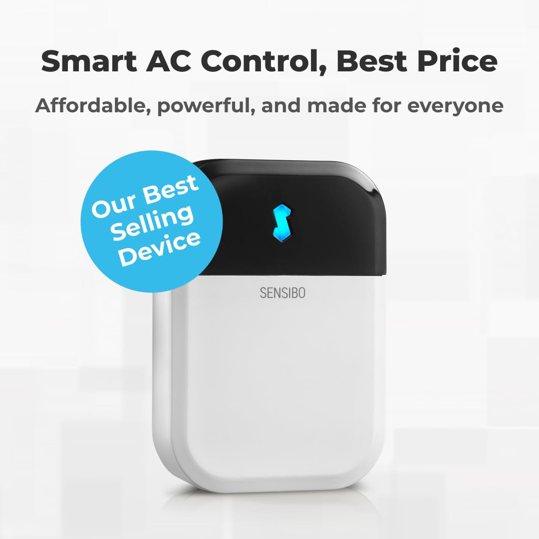 Sensibo Sky setup with WiFi enables quick integration for remote cooling control.
