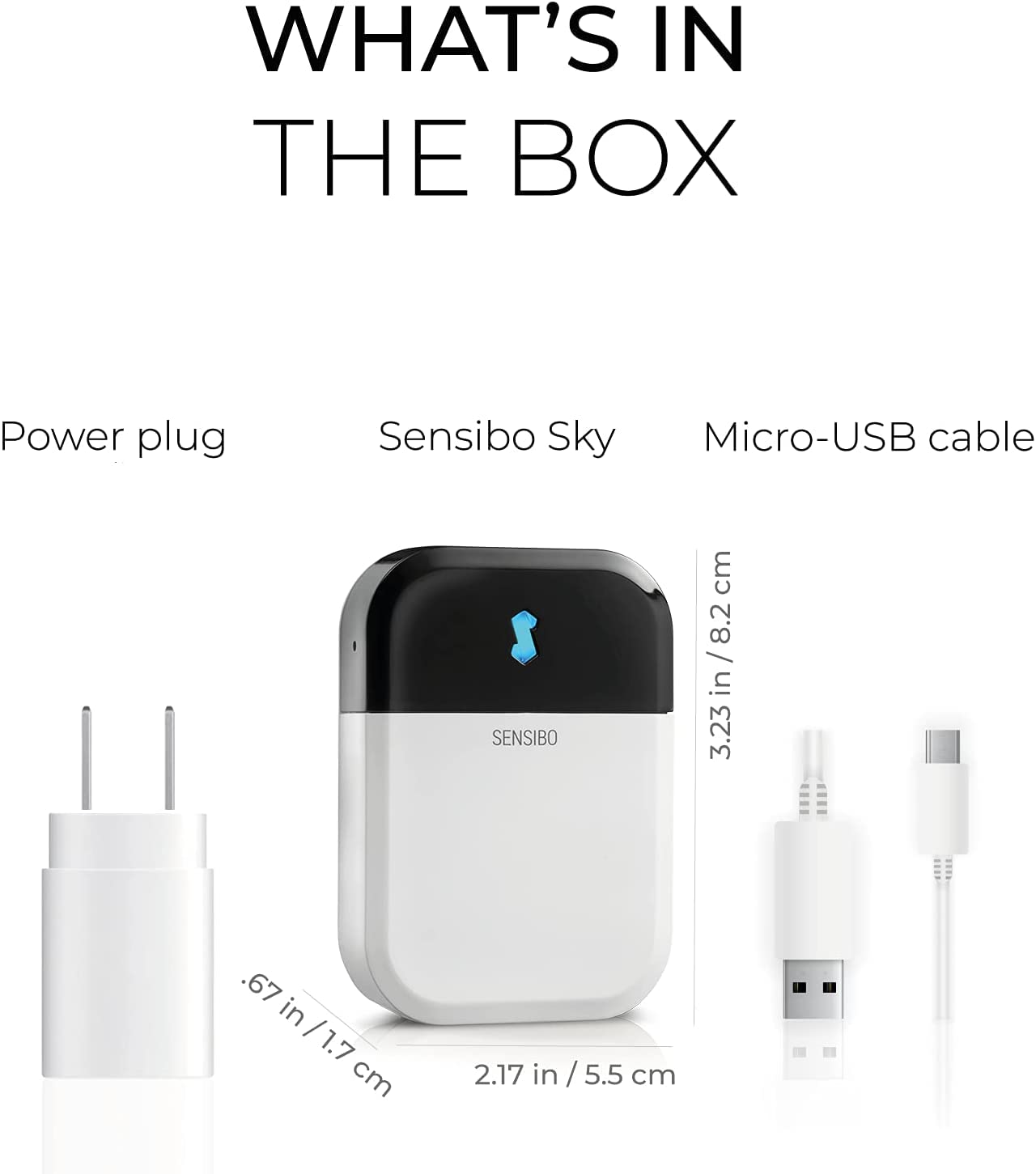 Sensibo Sky works with Alexa, Google Assistant, and Siri for voice control.