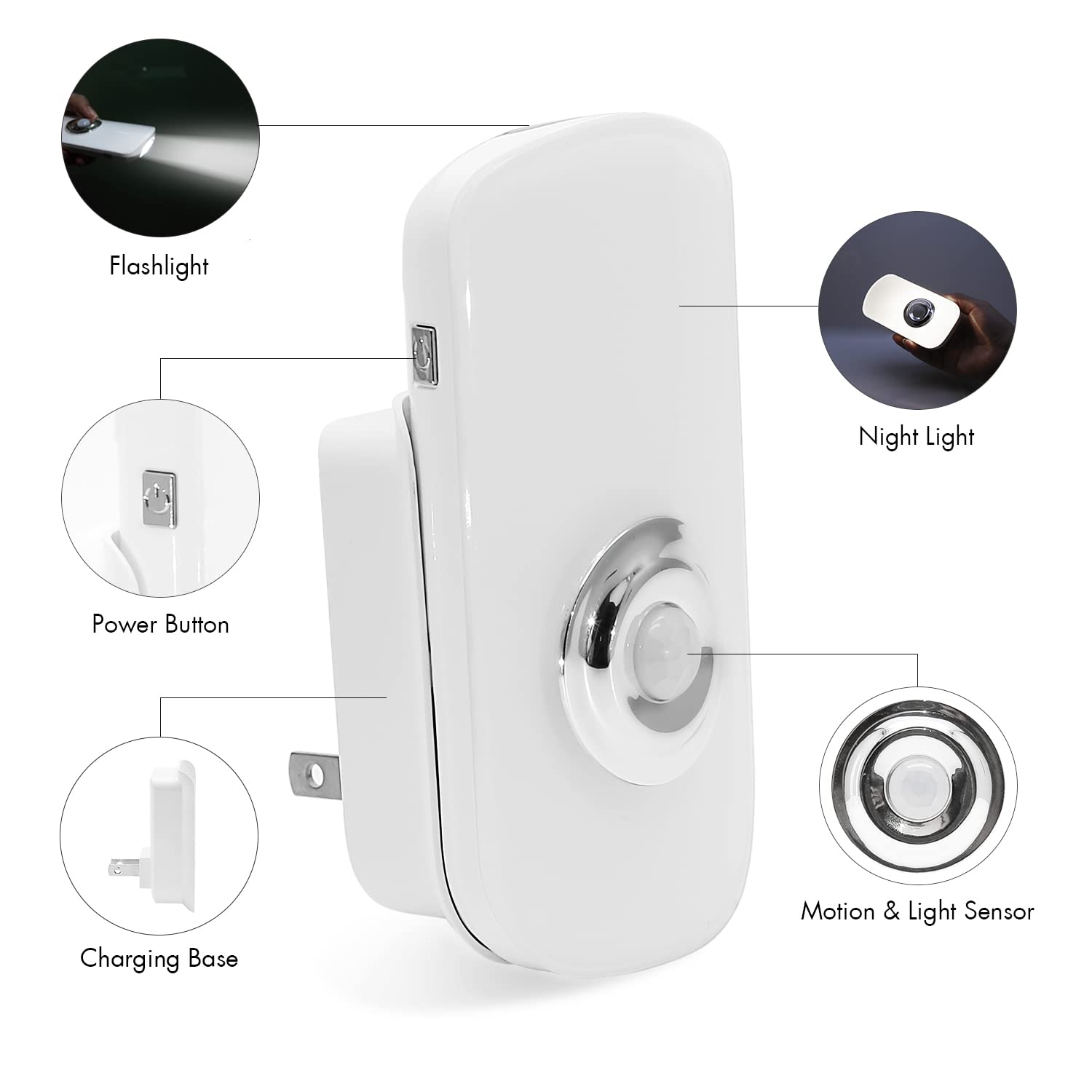 Sensky rechargeable flashlight provides portable brightness