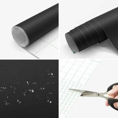 Seonta grid-backed backing for precise cutting.