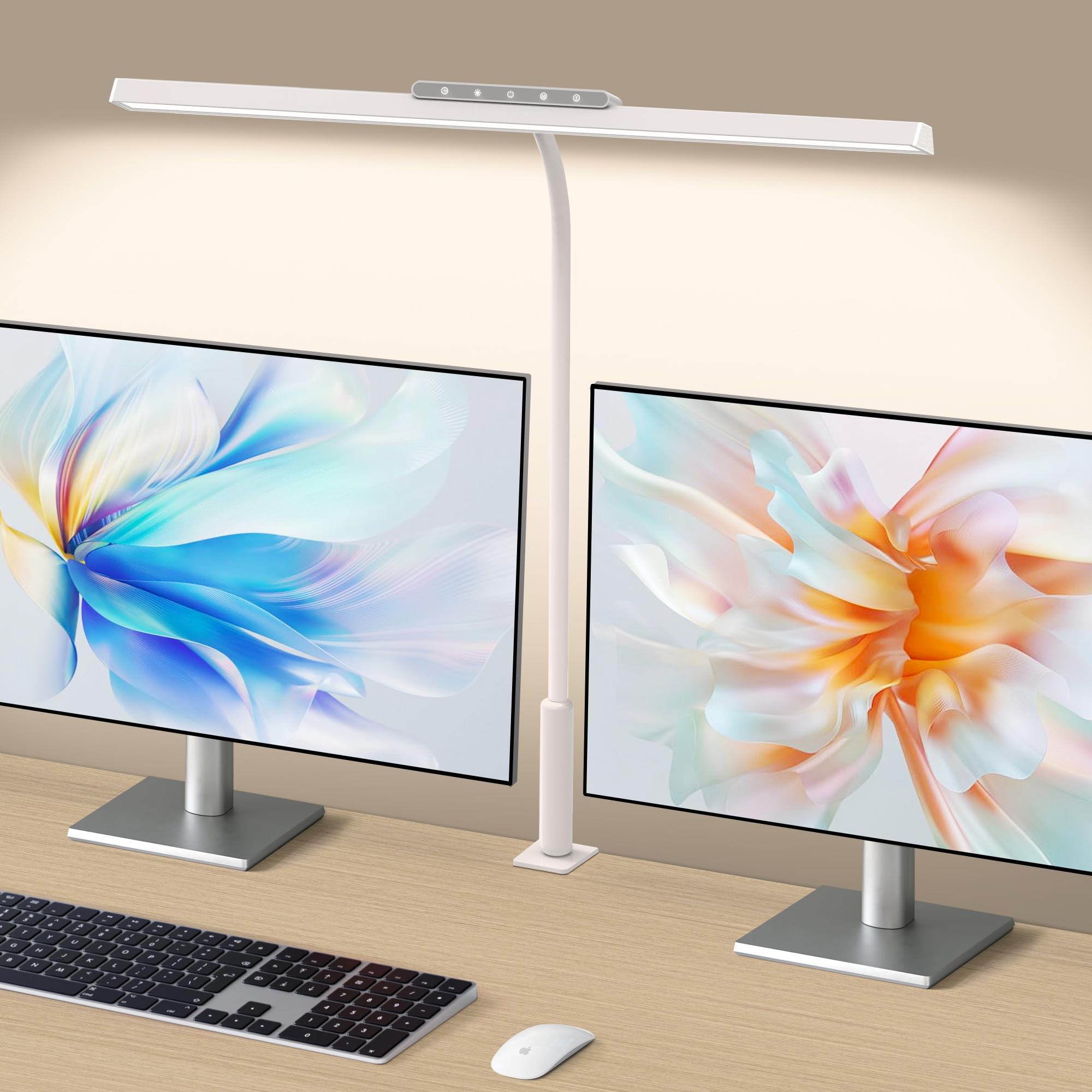 SEOUFRDZ desk lamp with three color modes for versatile work lighting