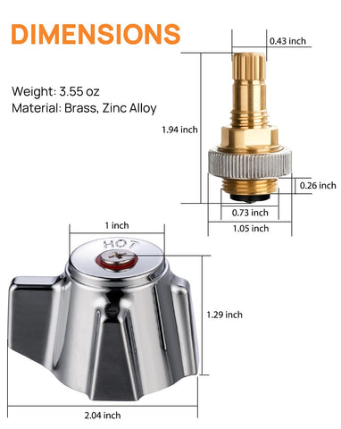 Sepaitek brass valve demonstrates durability for commercial faucet repairs.