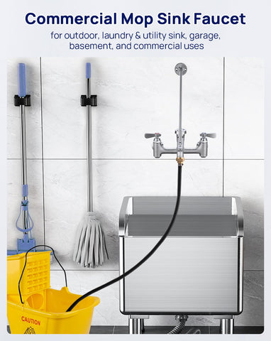 Sepaitek faucet features vacuum breaker to prevent backflow and protect water safety.