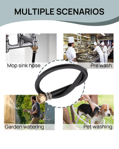 Sepaitek leakproof and durable hose designed for everyday cleaning tasks.