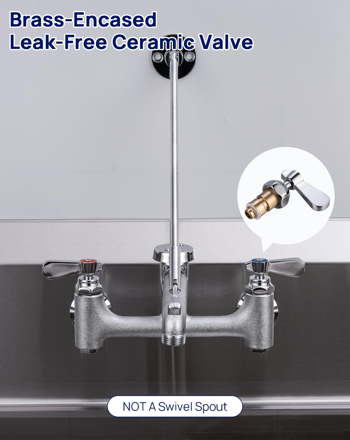 Sepaitek pail hook keeps buckets steady while filling with water.