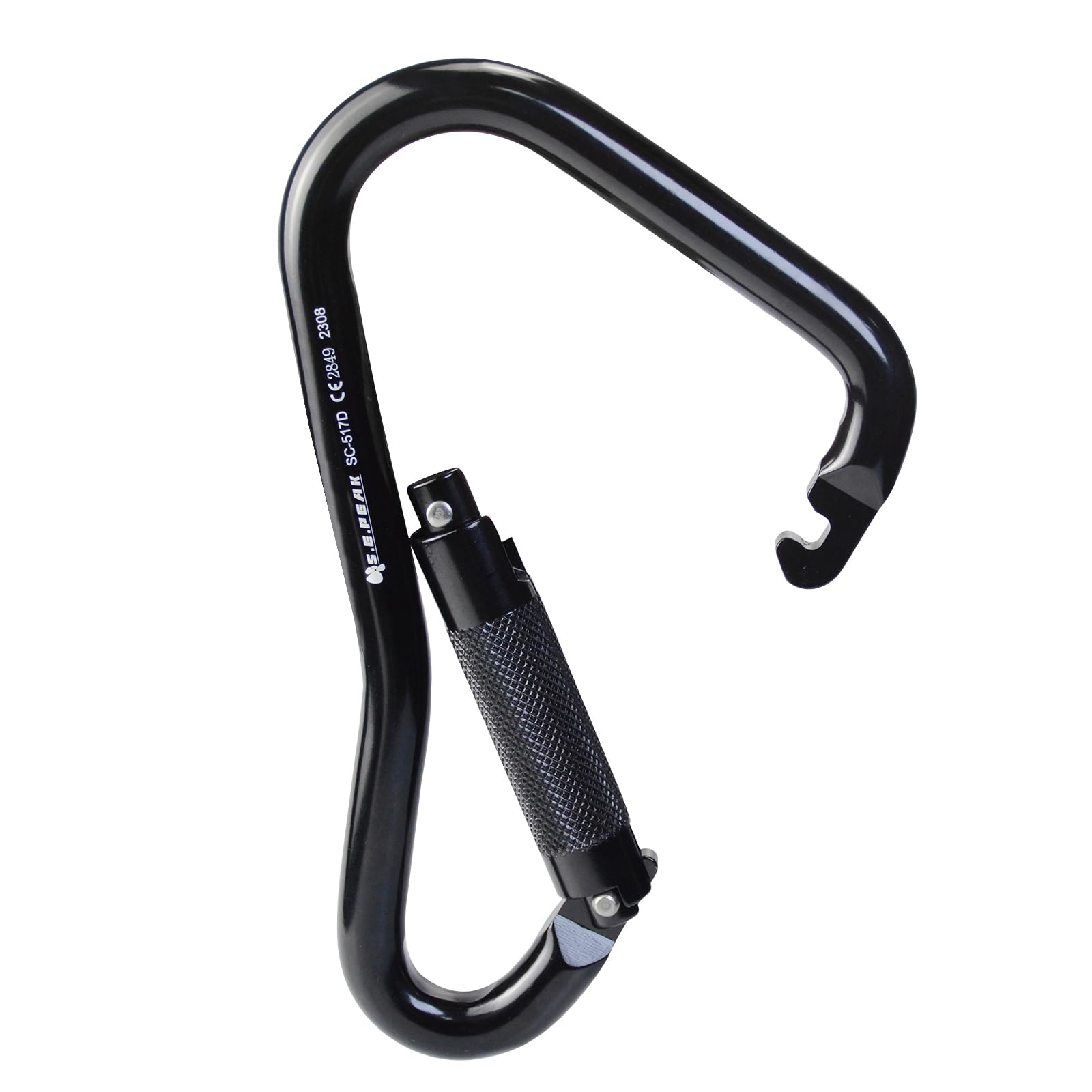 S.E.PEAK ladder hook supports quick mounting on ladders and towers.