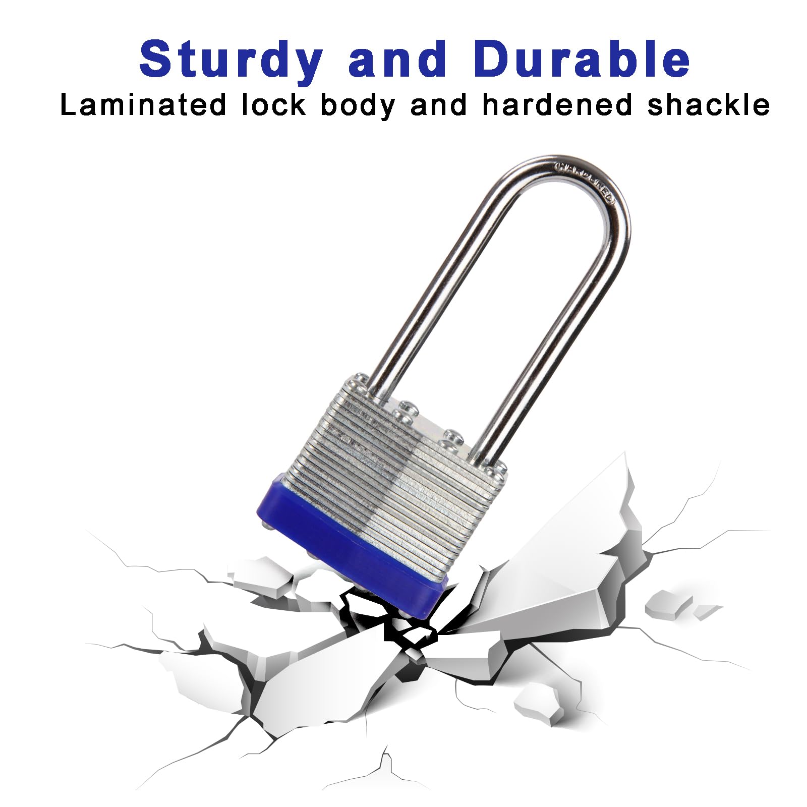 SEPOX padlock large-handle key for comfortable grip