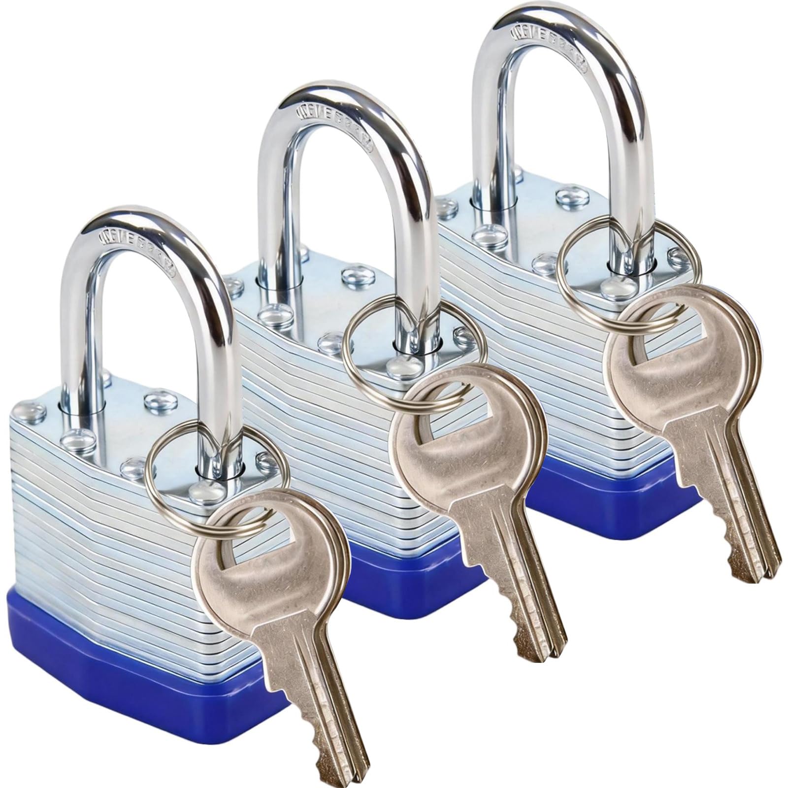 SEPOX Trinity padlocks on a locker show unified-key convenience.
