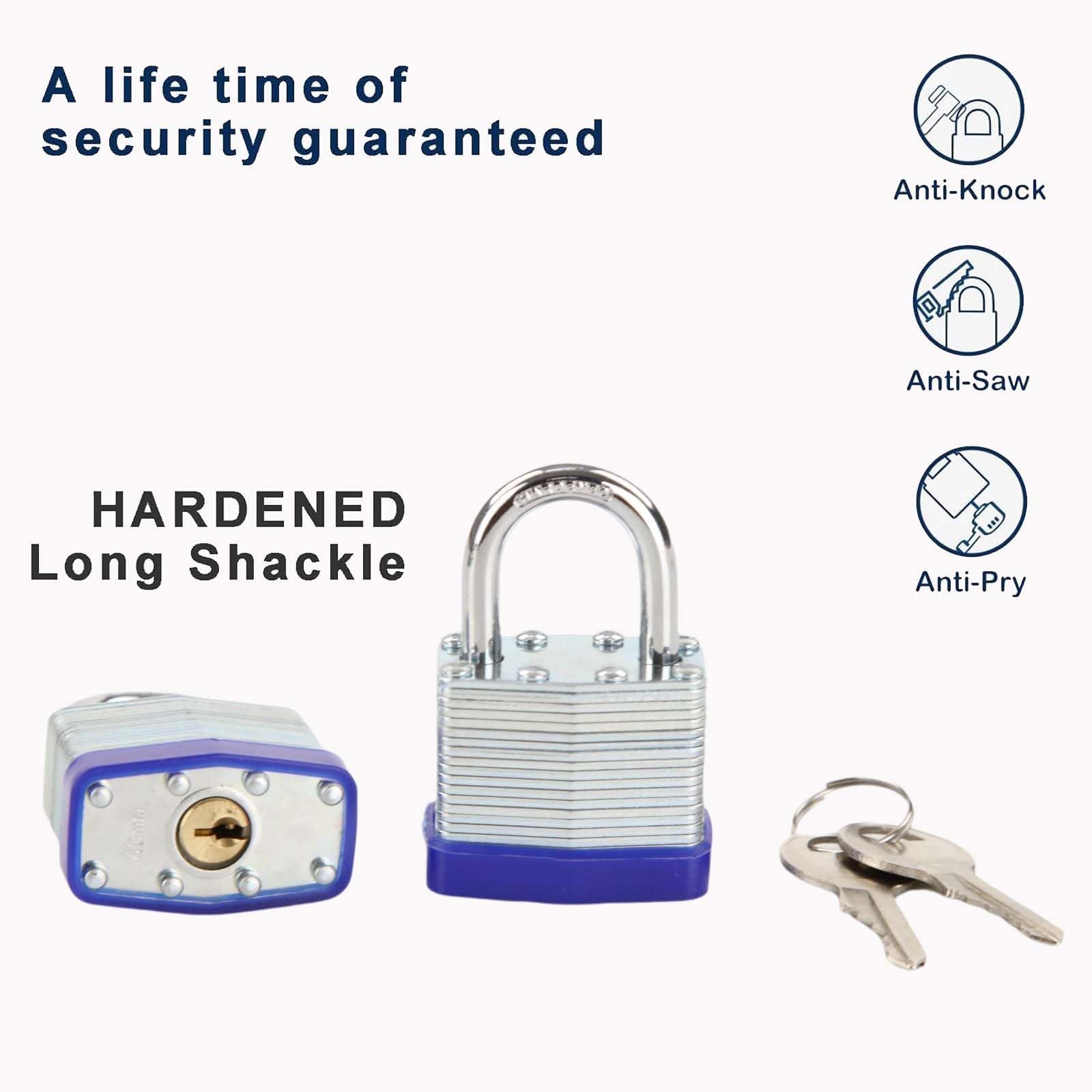 SEPOX Trinity padlocks in a gloved hand demonstrate easy grip and operation.