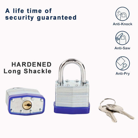SEPOX Trinity padlocks in a gloved hand demonstrate easy grip and operation.