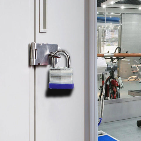 SEPOX Trinity padlocks feature a short hardened steel shackle for tight spaces.