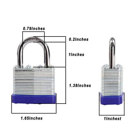SEPOX Trinity padlocks close-up highlights the unified-key design for easy access.