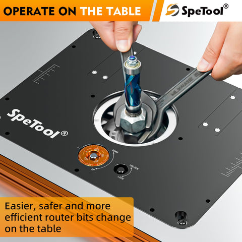 SpeTool all-aluminum structure delivers durable, smooth performance