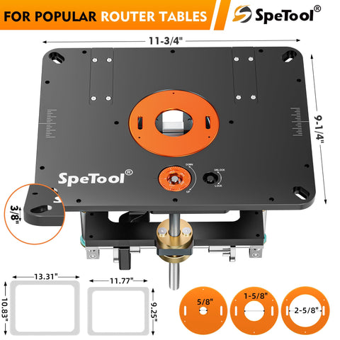 SpeTool dust collection interface reduces chips for cleaner operation