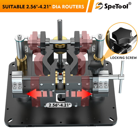 SpeTool precision height control with zeroing index ensures accurate depth