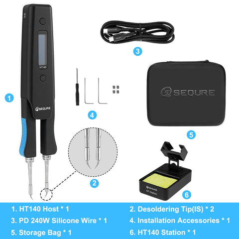 Compact portable kit ideal for on-the-go SMD repairs