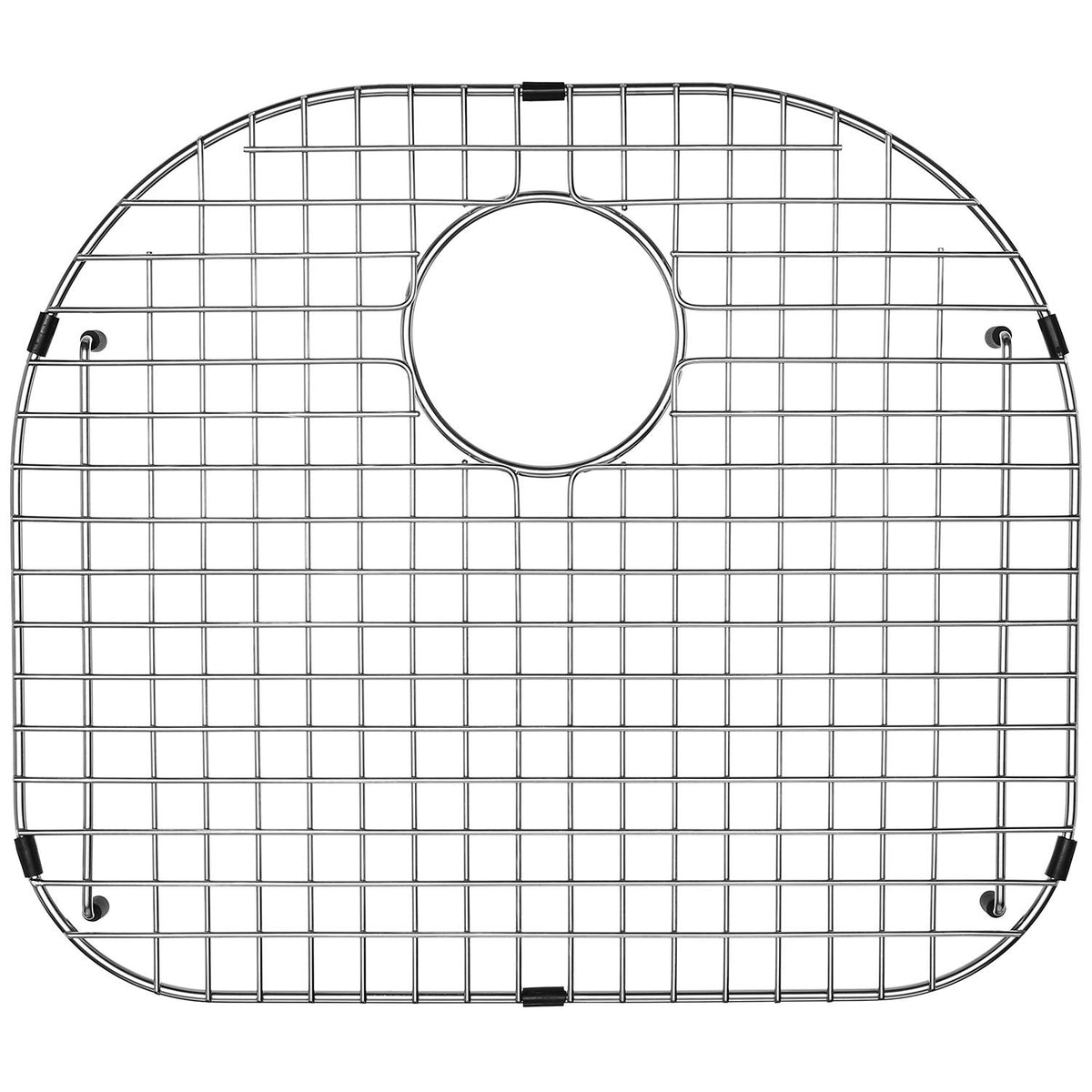 Serene Valley NDG2421 front view of the sink grid showing sturdy protection