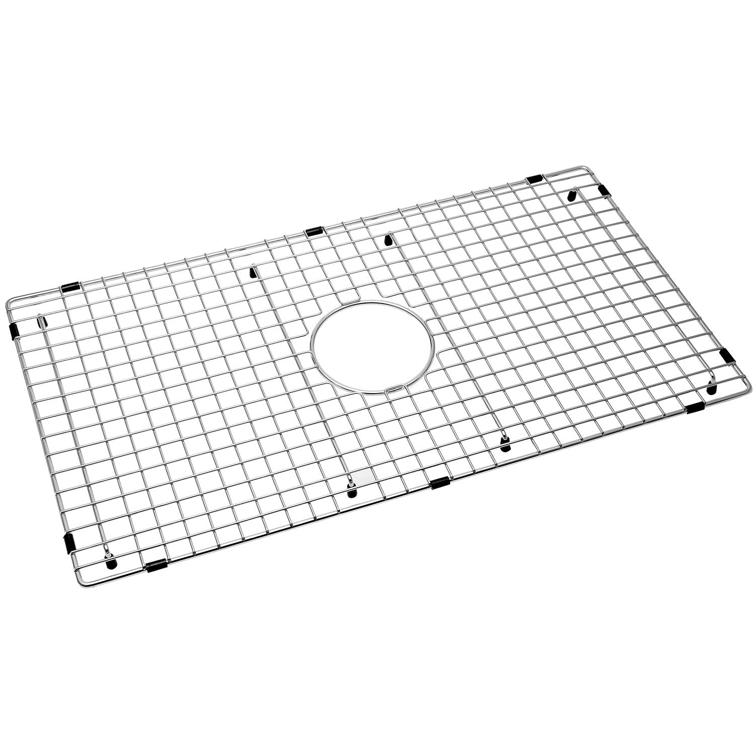 Serene Valley sink bottom grid fits 27-9/16 by 14-7/16 inch sinks with protection.