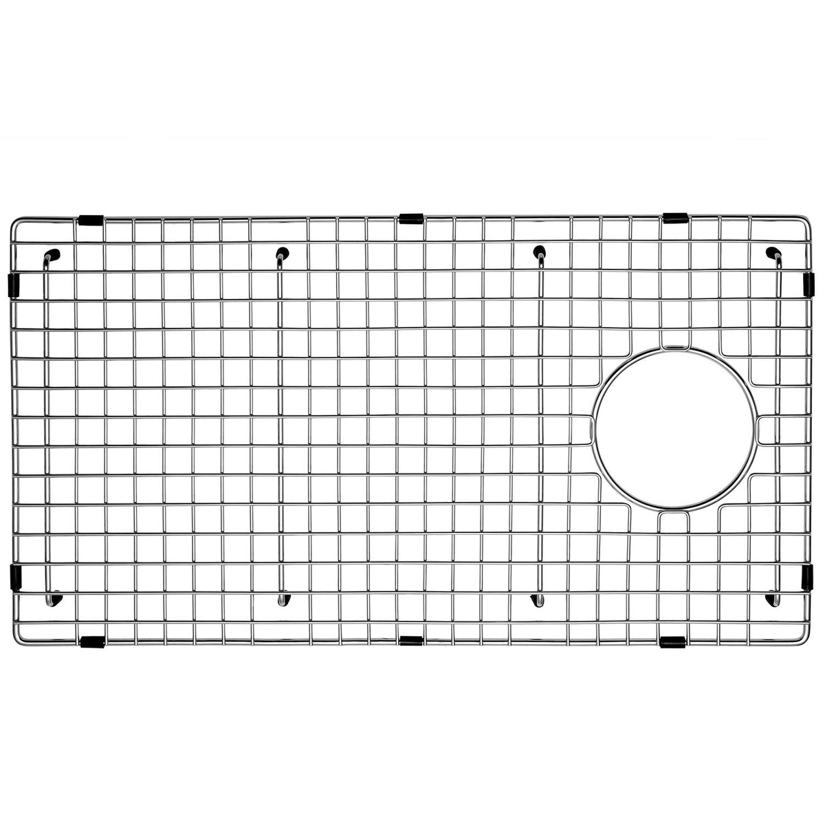 Serene Valley measuring video showing grid compatibility with your sink