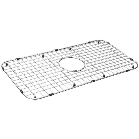 Serene Valley sink grid for 25-1/8 by 12-7/8 inch sinks with centered drain that protects the sink base