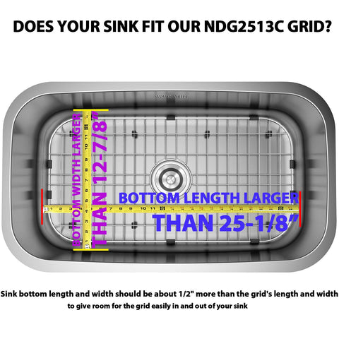 Serene Valley grid with corner radius-1-1-2 maintains clean edges and reduces wear at corners