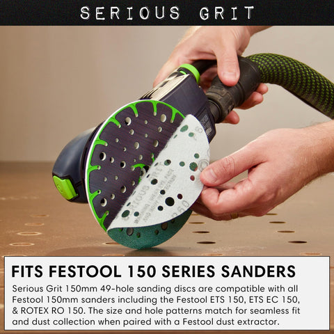 Serious Grit discs in a box ready for long-term use and consistent performance.