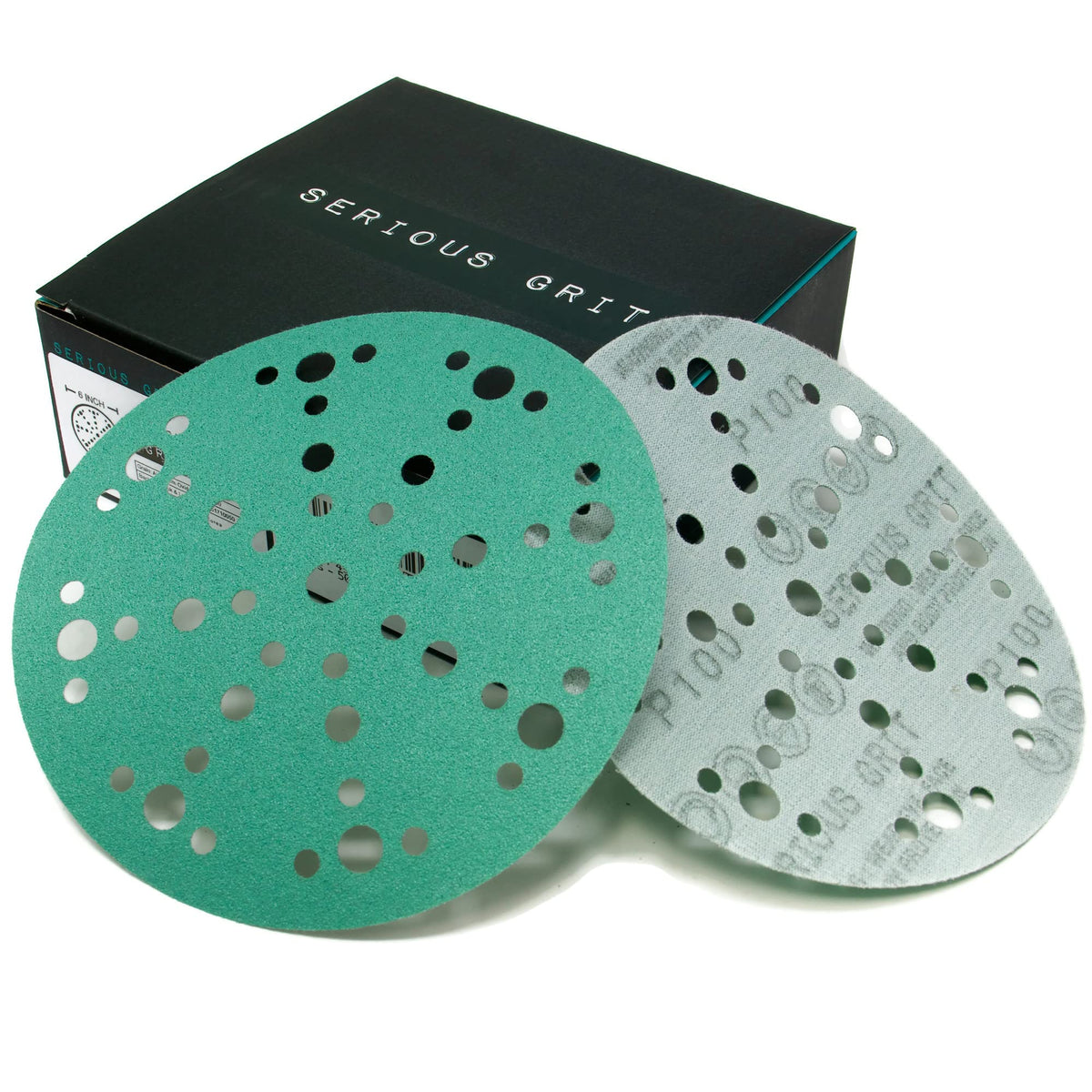 Serious Grit 6-inch disc pack for long-lasting sanding sessions