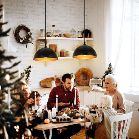 Sesiment adjustable-cord pendant with 54.7-inch reach offers versatile installation