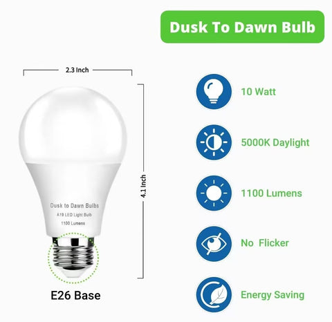 SETEN 10W energy-saving bulb with long lifespan for outdoor use