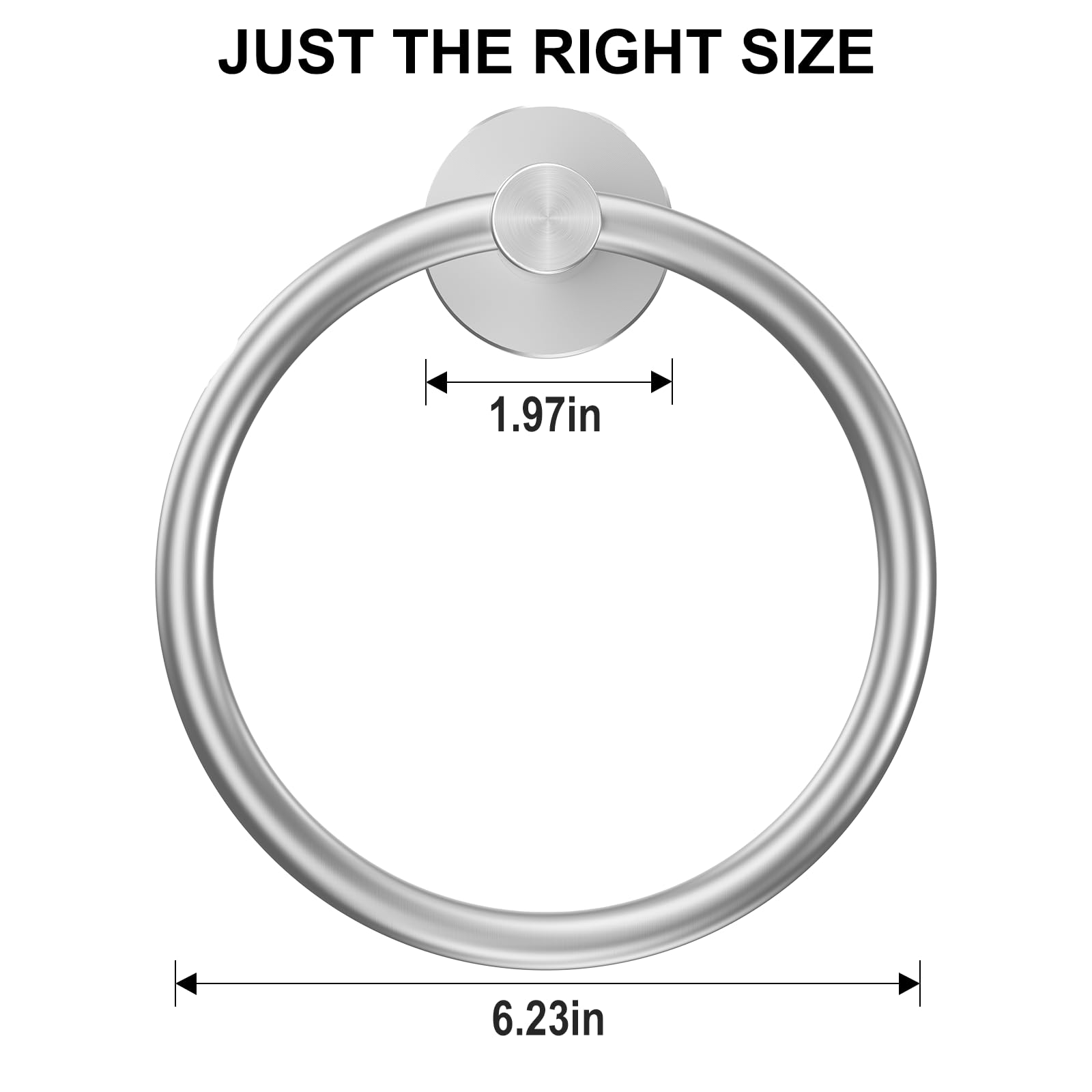 SetSail space-saving towel holder ideal for tight bathrooms