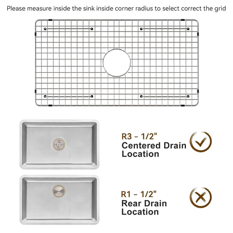 SettleDown stainless steel construction highlights durable, easy-care protection for sinks.