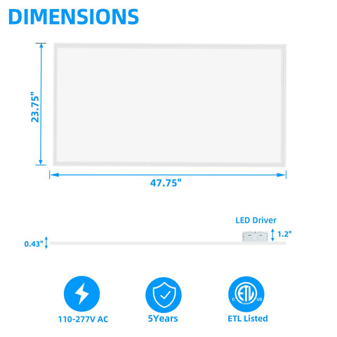 SEURON ultra-thin 0.43-inch panel suits low-profile ceilings