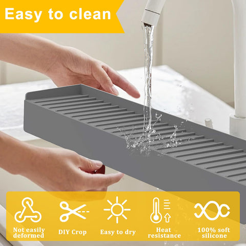 Sevflow Kitlers bathroom sink protector guards edges and splashes