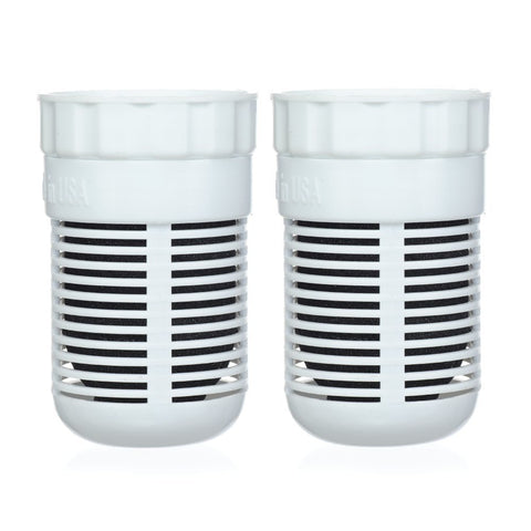 Seychelle filter close-up showing activated carbon media for contaminant reduction