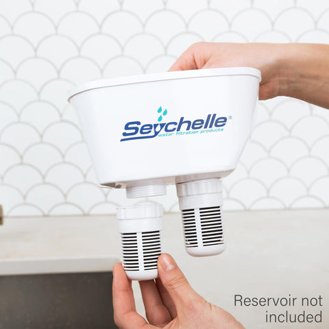 Seychelle pH2O pitcher with comfortable grip and stable base