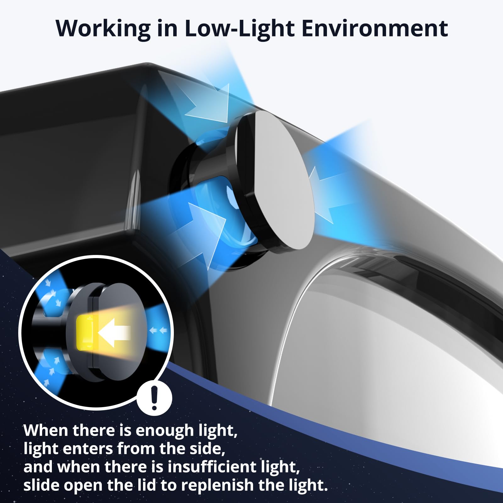 Seynli LED light cover for Oakley Meta HSTN privacy