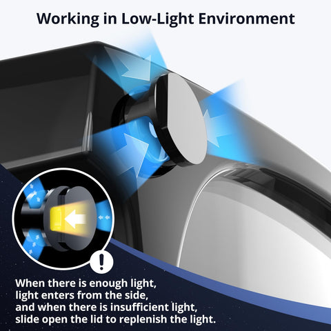 Seynli LED light cover for Oakley Meta HSTN privacy