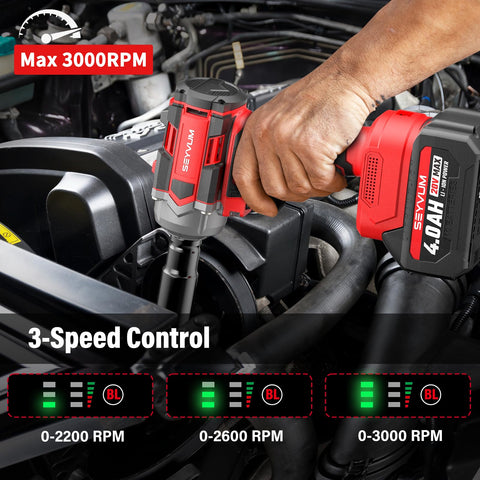 Seyvum variable speed mode switch enables precise RPM control