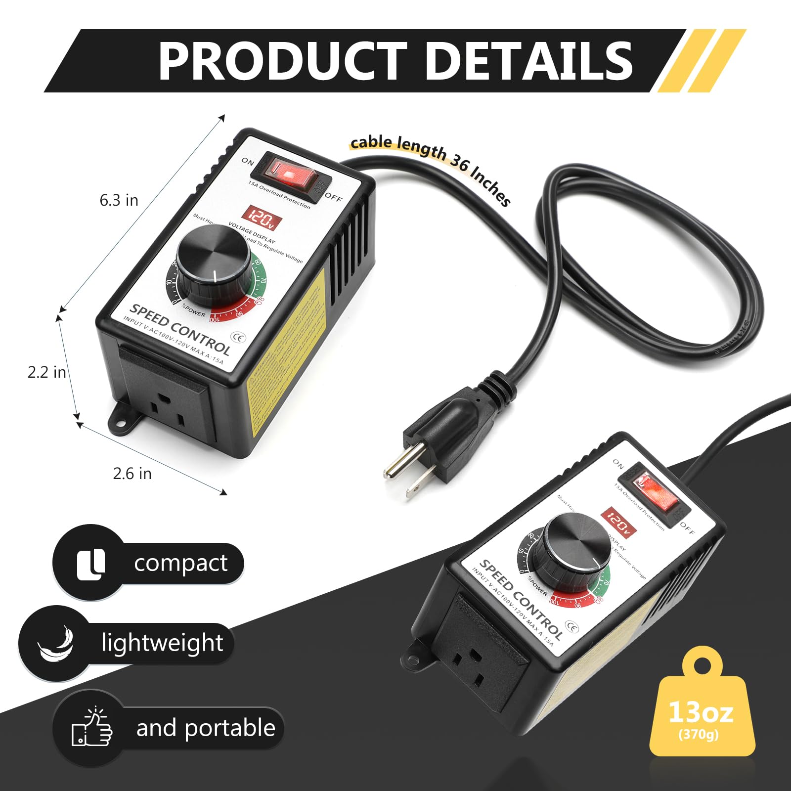 Sezbaifles compatibility with fans grinders and drills for versatile control