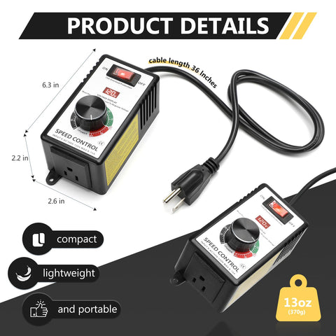 Sezbaifles compatibility with fans grinders and drills for versatile control