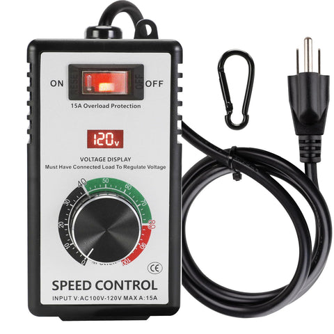 Sezbaifles variable speed controller with LED display for precise adjustments