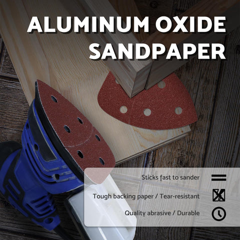 S&F Stead Fast hook-and-loop backing enables quick pad changes for Ryobi detail sander.