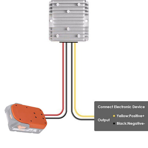 Sfablosm 12V output port for versatile 12V accessories