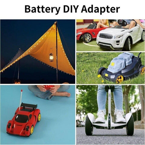 Sfablosm RC car and LED setups powered by 12V output