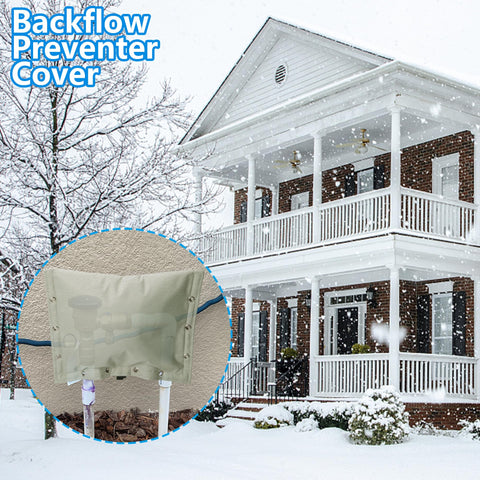 Sfcddtlg durable insulation material with oxford cloth shields outdoor plumbing for winter.