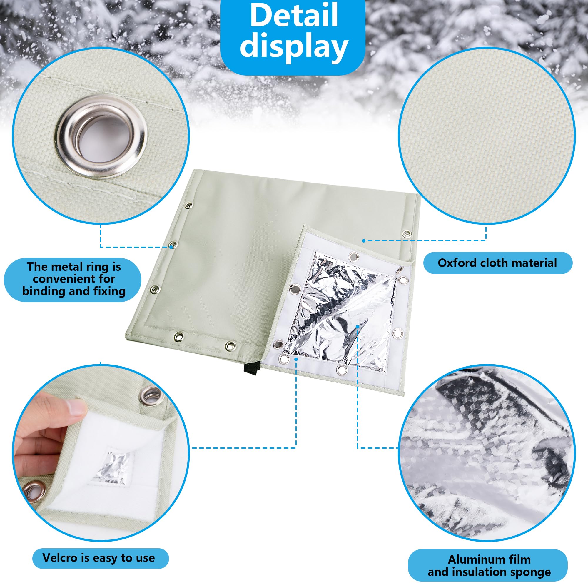 Sfcddtlg water well pump cover provides all-weather protection against sun, rain, and snow.